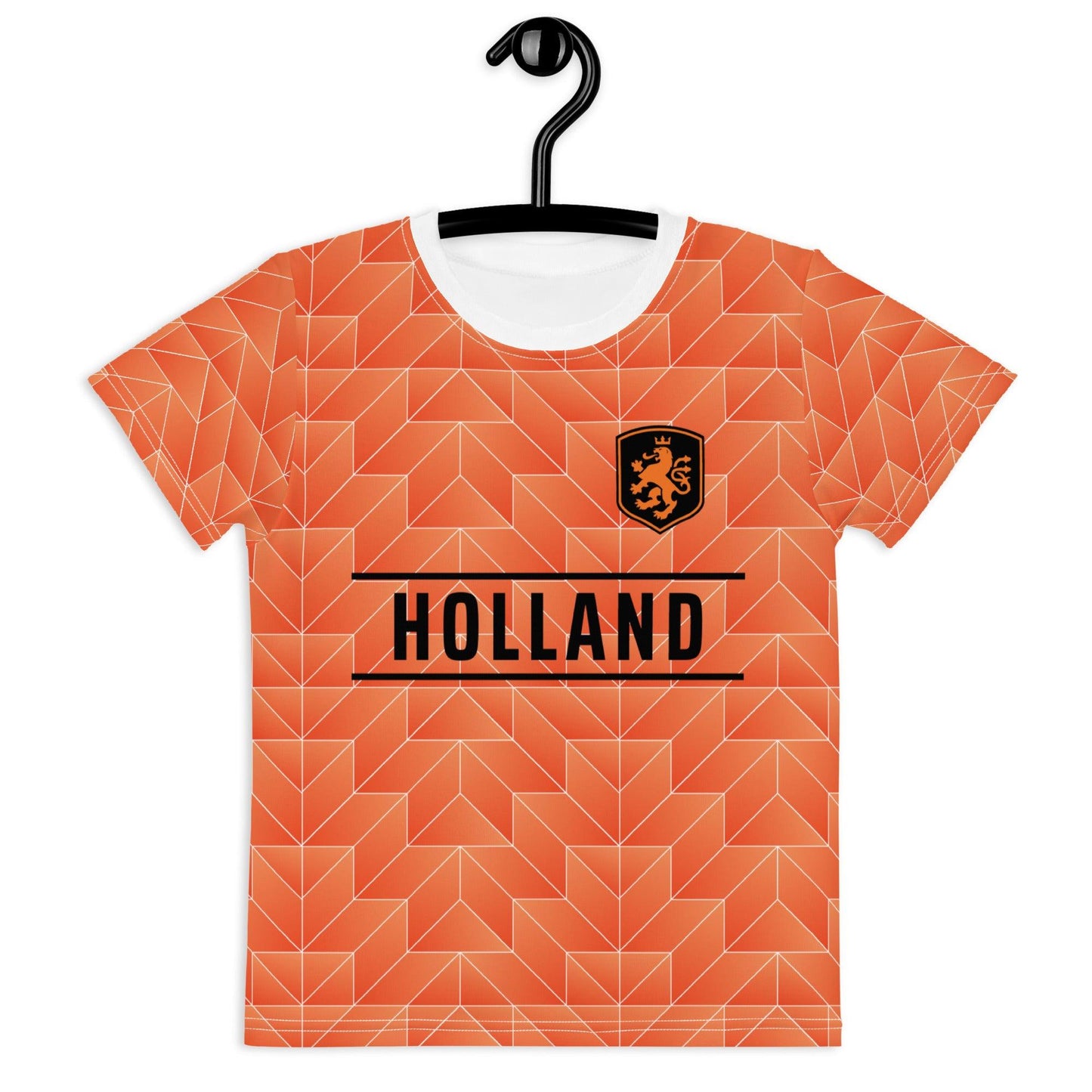Kindervoetbalshirt Holland Retro 1988 - EK 2024 - Oranje Replica