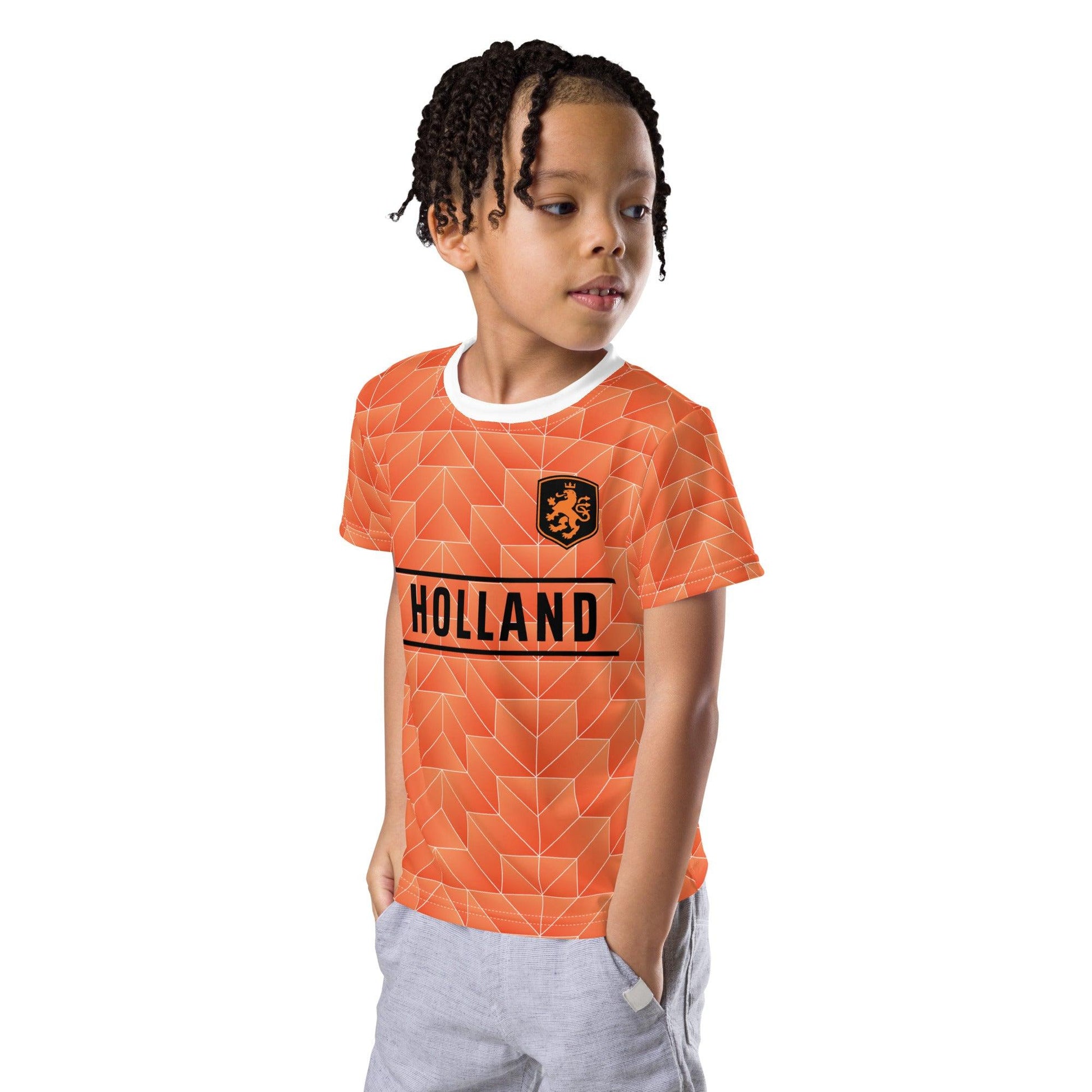 Voetbalshirt Nederland Retro 1988 - EK 2024 - Kindermaat Replica