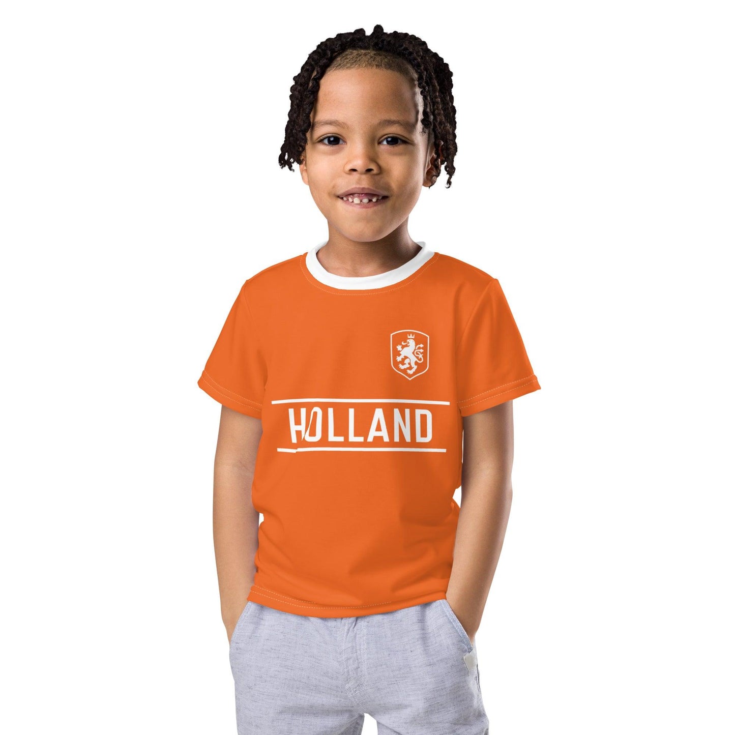 Kindervoetbalshirt Oranje Nederland Elftal Thuis - EK 2024 Replica