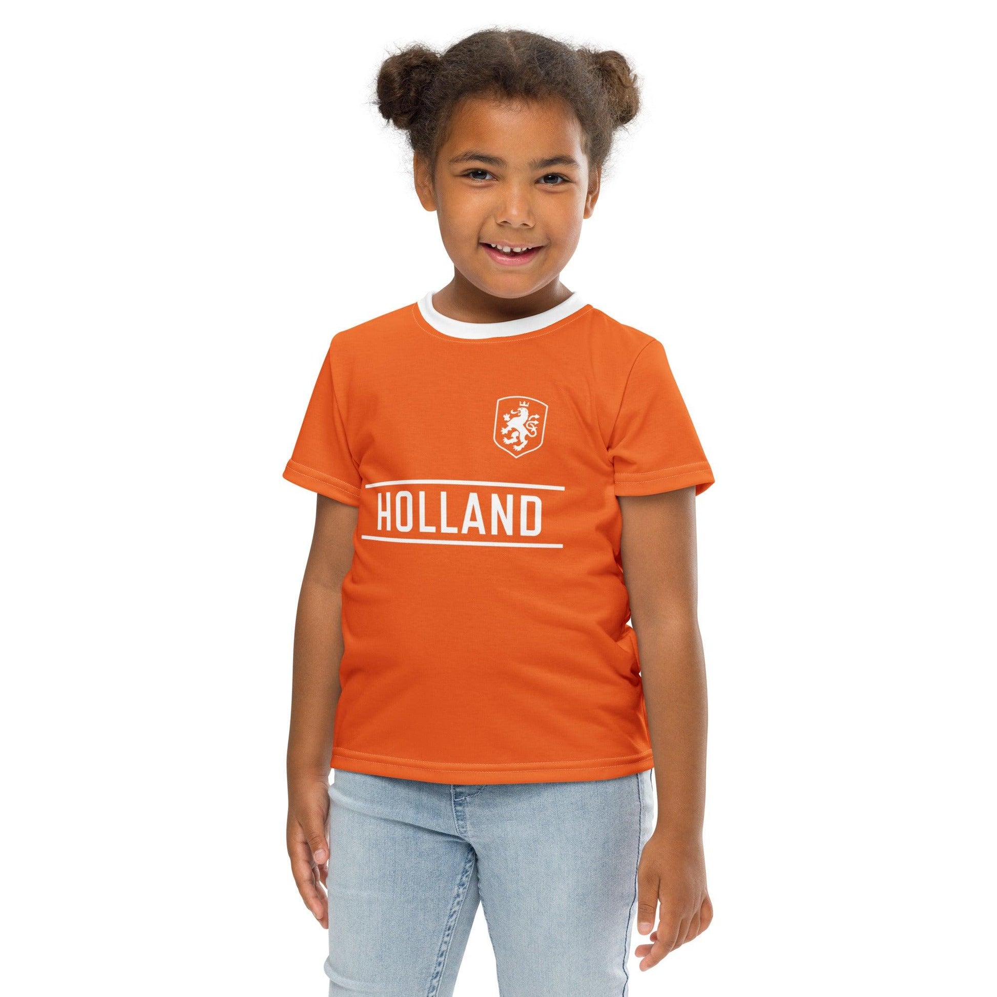 Kindervoetbalshirt Oranje Nederland Elftal Thuis - EK 2024 Replica