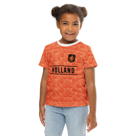 Voetbalshirt Holland Retro 1988 - EK 2024 - Oranje Replica Shirt - Kind