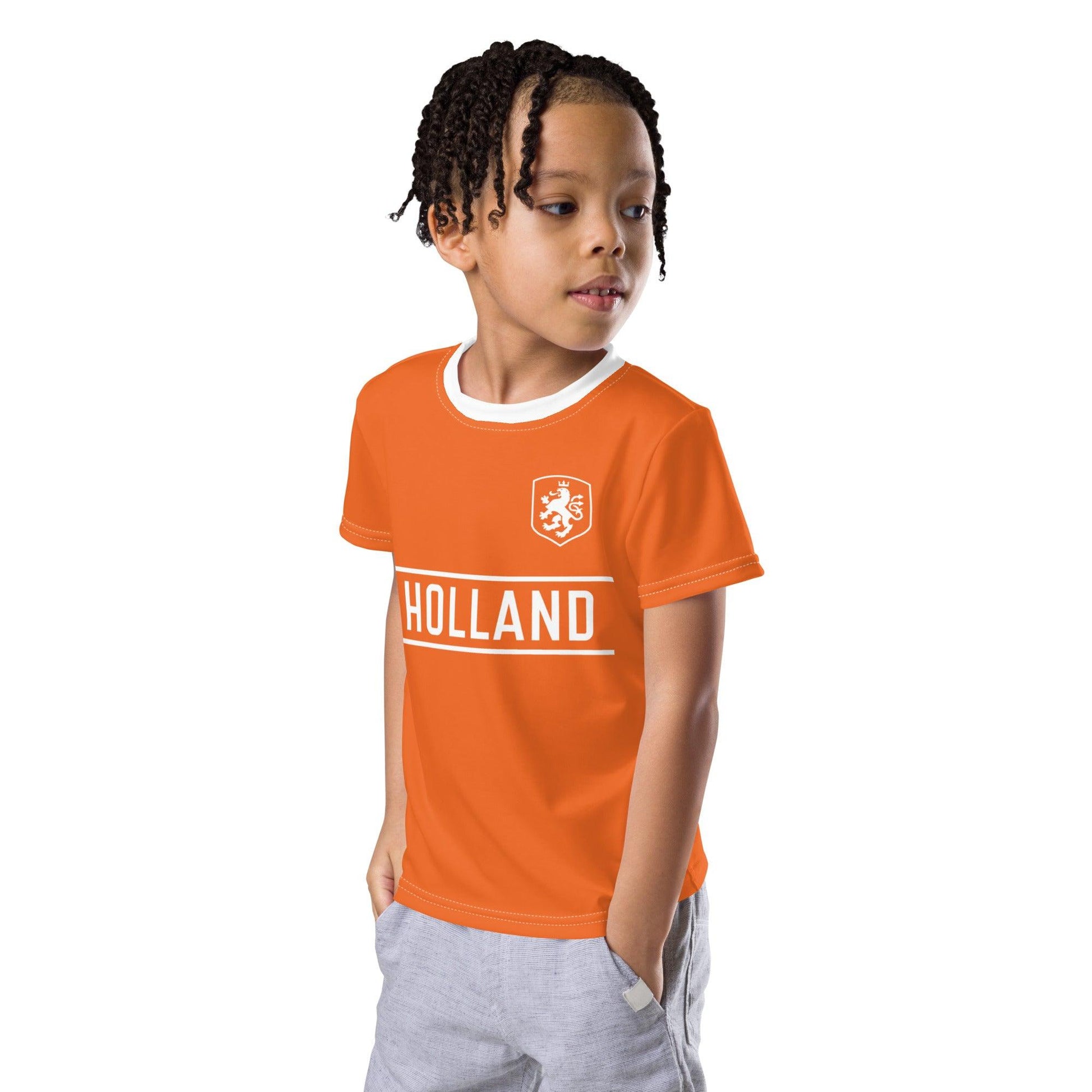 Kindervoetbalshirt Nederland Thuis - EK 2024 Replica