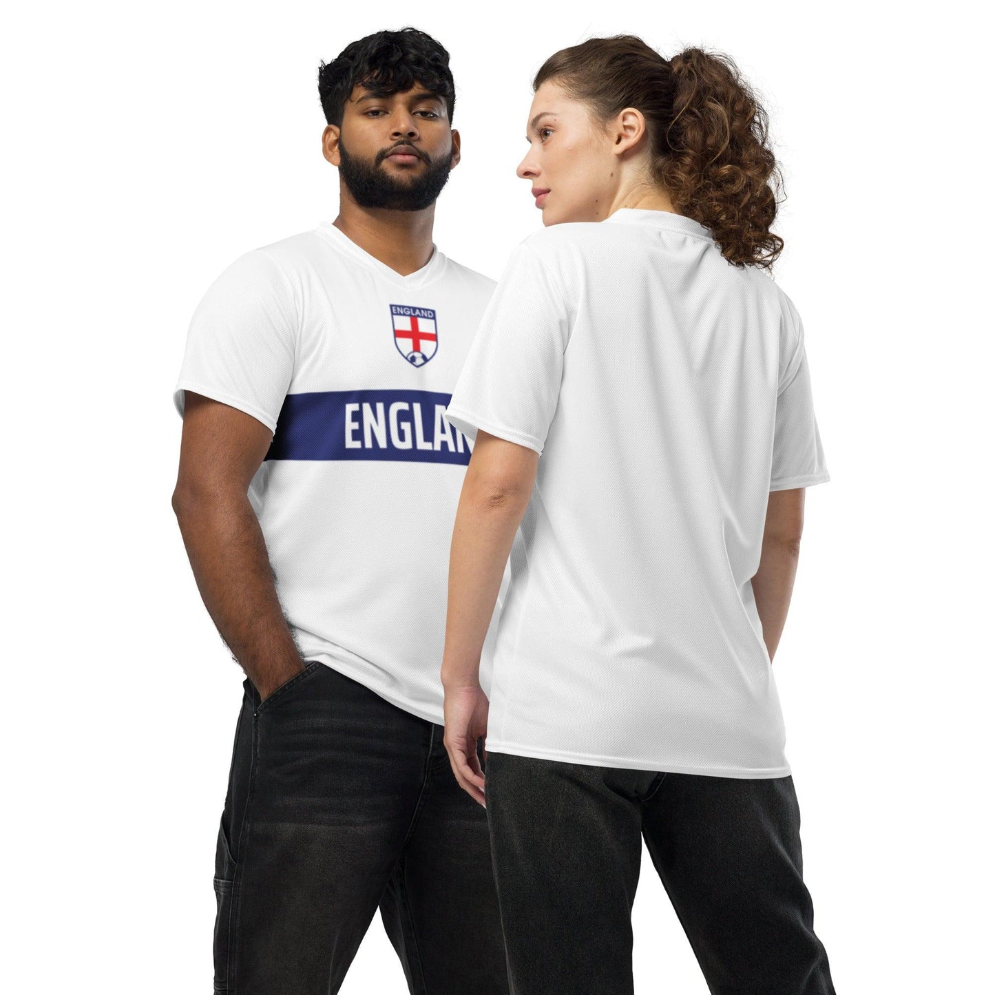 Officieel Engeland Voetbalshirt voor het EK 2024 - Wit en Blauw