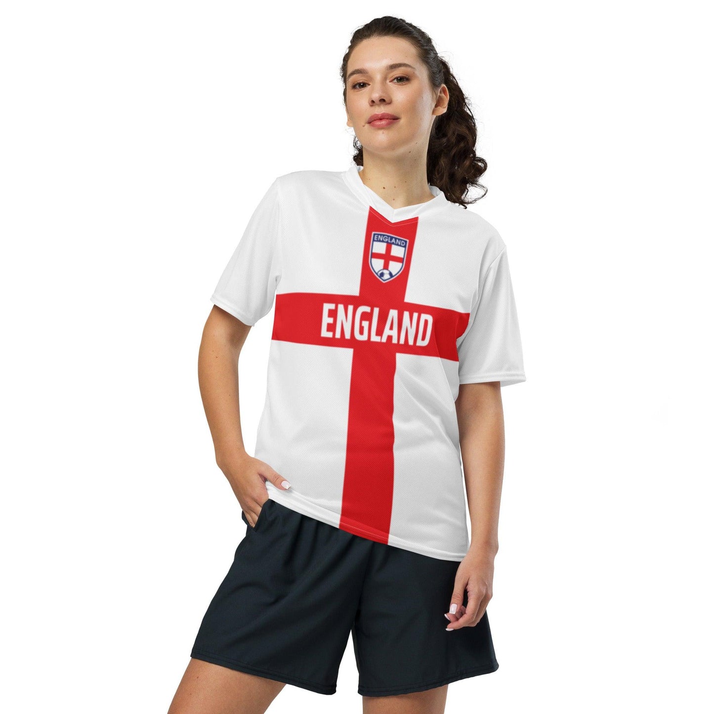 Engeland Shirt Thuis - EK 2024 rood kruis tekst england op borst