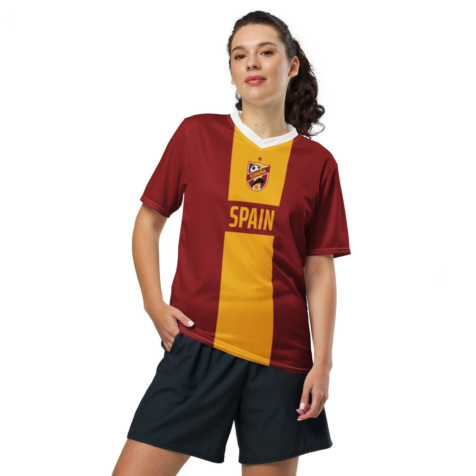 Volwassenen Spanje Thuisshirt - EK Voetbal 2024 - Iconisch design
