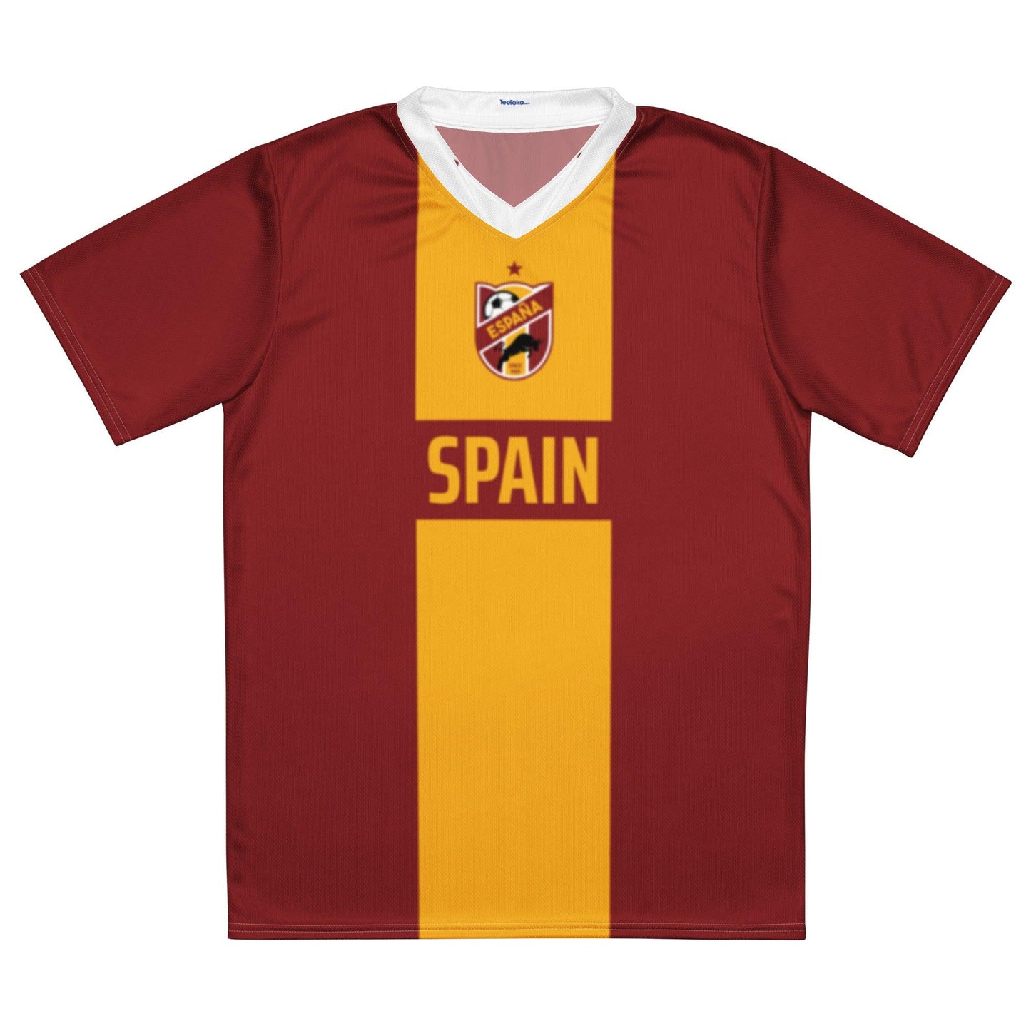 Klassiek Rood EK Voetbalshirt - Spanje Thuisshirt voor volwassenen