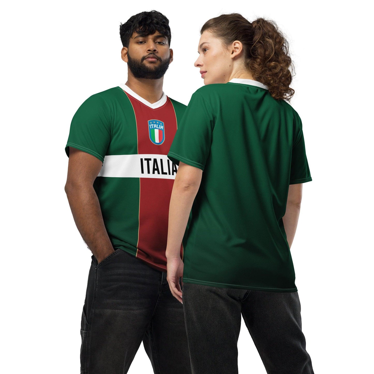 Vintage Italiaans Voetbalshirt voor het EK 2024