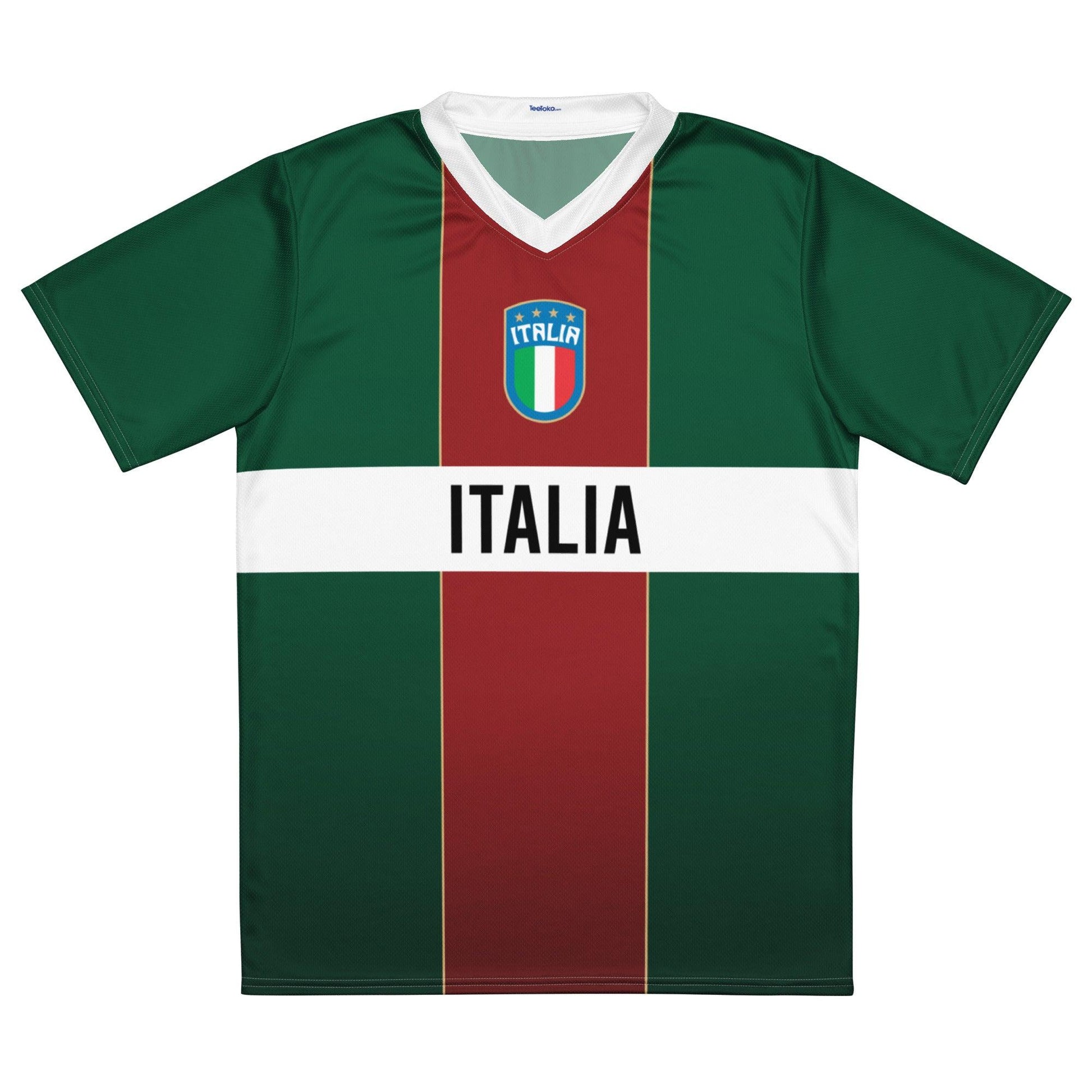 Italiaans EK 2024 Voetbalshirt - Vintage uitstraling