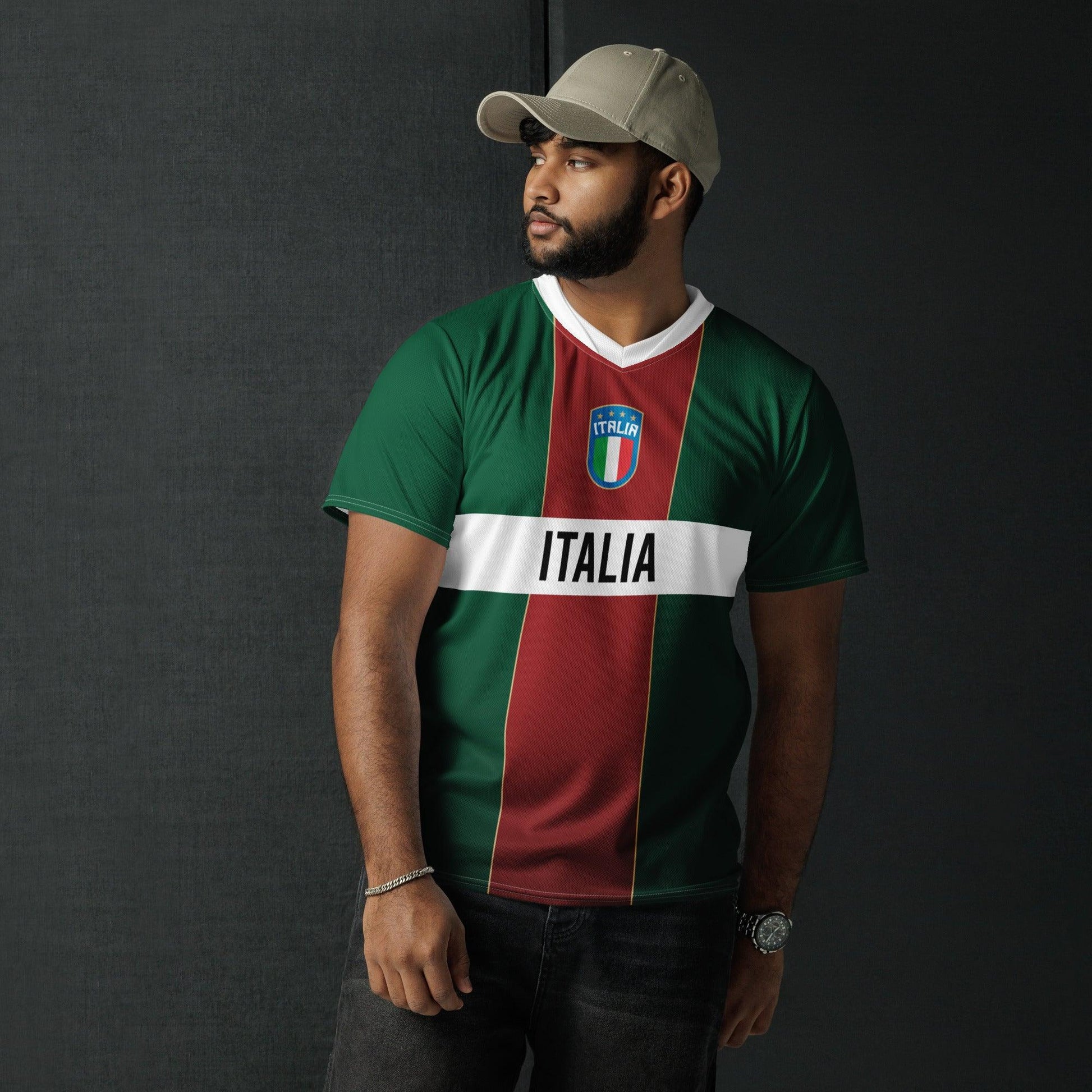 Italiaans Voetbalshirt - Klassiek ontwerp voor het EK 2024