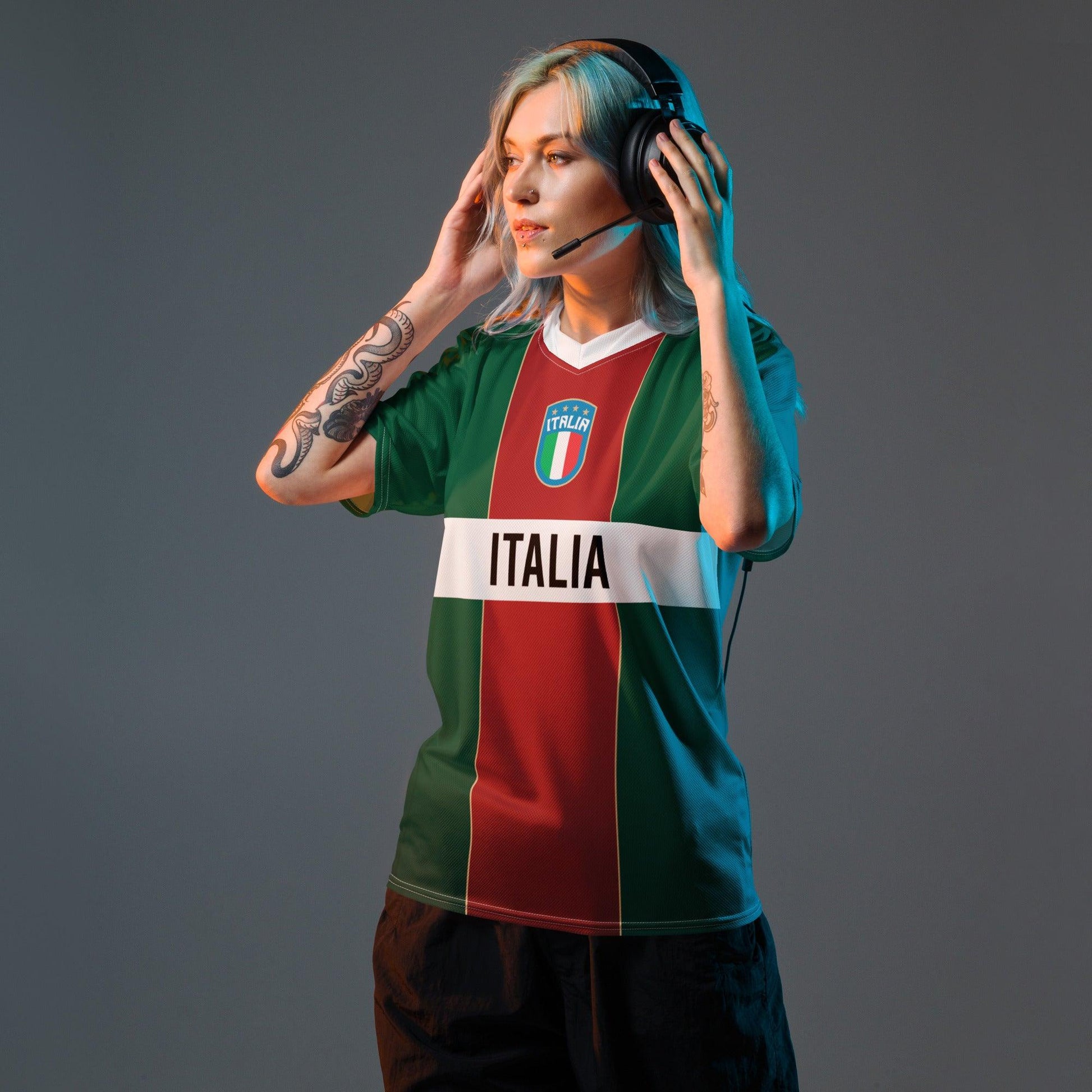 Stijlvol Italiaans voetbalshirt voor mannen en vrouwen